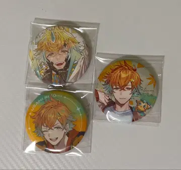 우사미 리토 캔뱃지 3개 세트