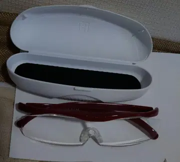 Hazuki 빨간색 확대경 루페 케이스 포함