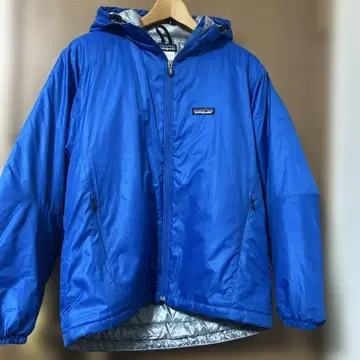 Patagonia 남성용 XS 마이크로 퍼프 자켓 파랑