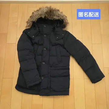 다운 자켓 네이비 S 유니클로