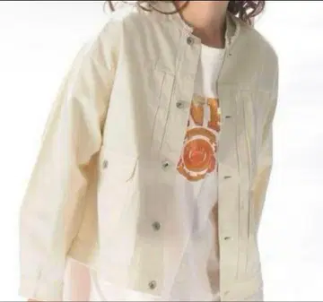 새상품급 niko and - 린넨 혼방 호즈호즈 자켓 F