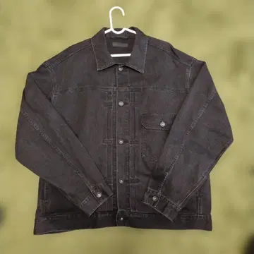 유니클로 블랙 데님 1th 타입 자켓 대전