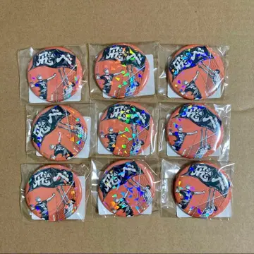 하이큐!! 올스타 캔뱃지 9개 히나타 vs 카게야마