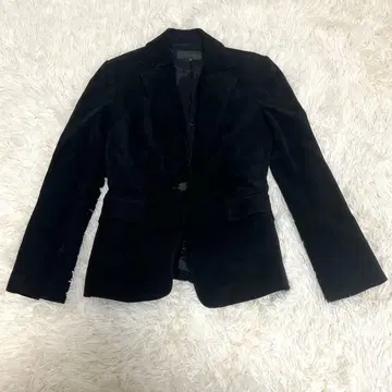 루수크 벨벳 자켓 [ S ] 여성용 일본제 블랙