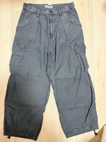 RAGEBLUE 백 새틴 카고 팬츠 카고 팬츠