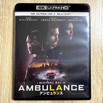 앰뷸런스 AMBULANCE 4K Ultra HD + Blu-ray