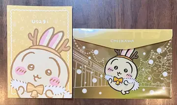 치이카와 세븐일레븐 토끼 세트 오리지널 플랫 케이스 노트