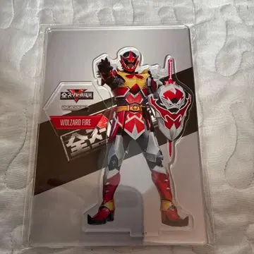 전 슈퍼 전대 전시회 아크릴 스탠드 마지레인저 울자드 파이어