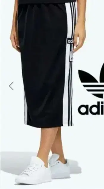 최종 가격 새상품 adidas 아디블레이크 스커트 블랙/화이트