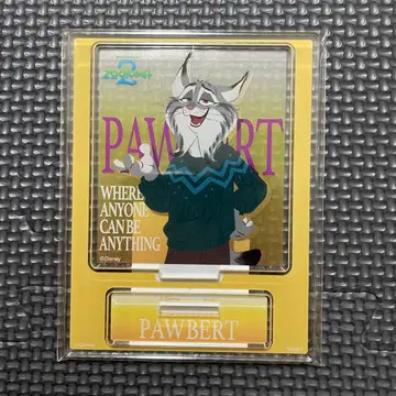 주토피아2 아크릴 스탠드 파우버트 프리미엄 반다이 한정판