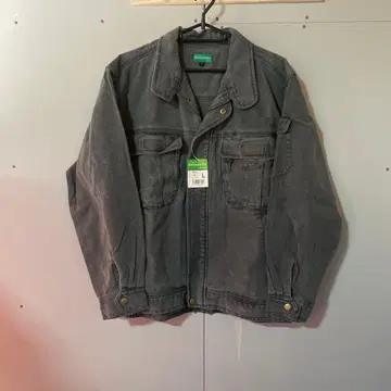 G 긴팔 블루종 L 작업옷 고급 초특가 쇼와 레트로 겨울