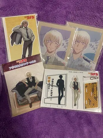 명탐정 코난 아무로 토오루 아크릴 스탠드 일괄 02