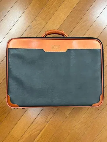 HARVARD 천연 가죽 비즈니스 출장 백