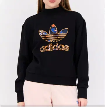 adidas 하이넥 트레이닝복 블랙