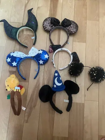 디즈니 머리띠 8세트