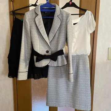 세레모니 수트 3세트 그레이 블랙 9호