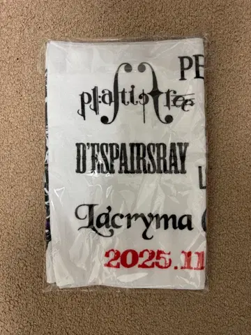 CROSS ROAD FEST 회장 한정판 페이스 타월