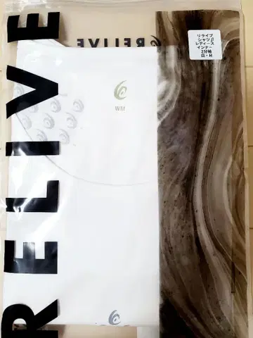 리라이브 셔츠 여성 이너 2분 소매 M