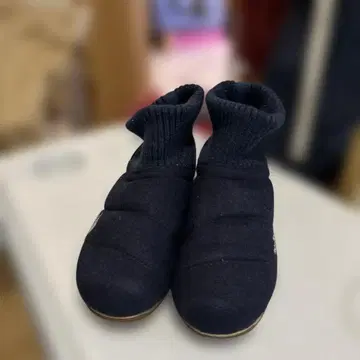 THE NORTH FACE 네이비 슬립온 부츠