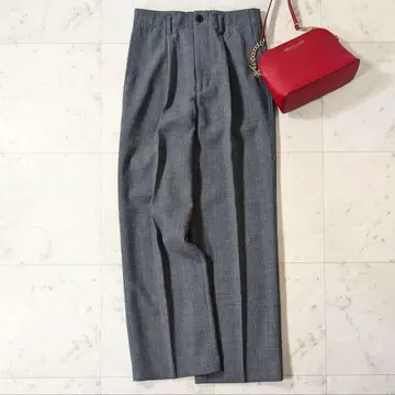 새상품급 스픽 앤 스팬 하이브리드 더블 크로스 원턱 팬츠 38 가을/겨울