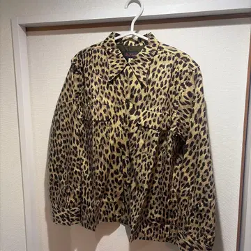 Dry Bones 드라이 본즈 레오파드 무늬 긴팔 셔츠 L