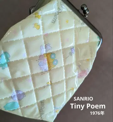 SANRIO Tiny Poem 가마구치 지갑 1976년 쇼와 레트로