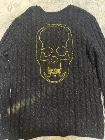 lucien pellat-finet 스컬 자수 니트 M