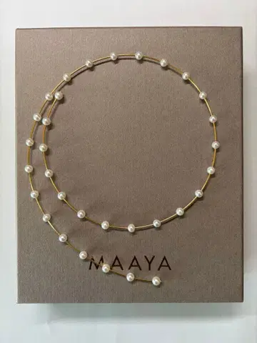 maaya 펄 초커 luna