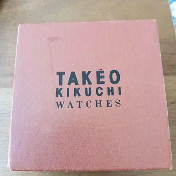 TAKEO KIKUCHI 크로노그래프 손목시계