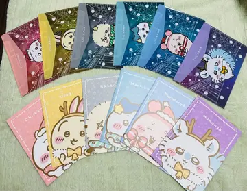 치이카와 A5 노트 6세트 / 플랫 케이스 6매 세트 세븐