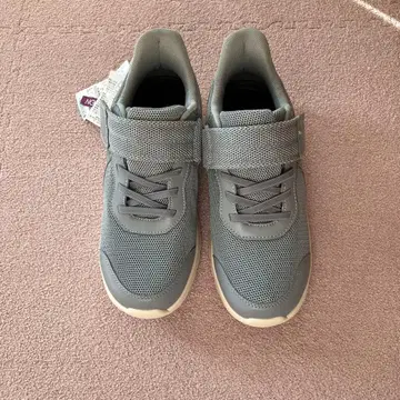 [ 새상품 ] 간호화 22.0-22.5 3E 그레이 테이프식 라이프 스텝