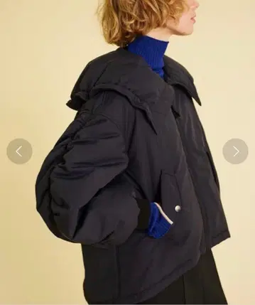 빅칼라 솜 충전 MA-1 블루종 블랙