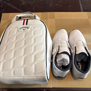 캘러웨이 골프화와 백 세트