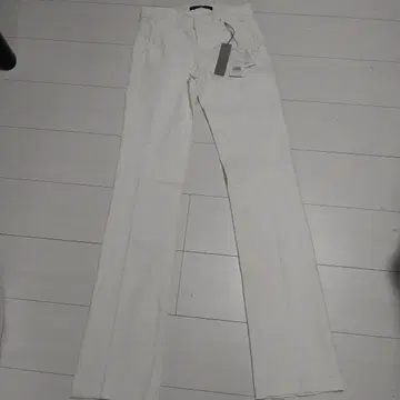 택 포함 새상품 Theory luxe 띠어리 럭스 데님 팬츠 화이트