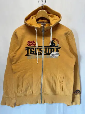 T&C Surf 타우칸 집업 후드티 오렌지 y2k 90's L