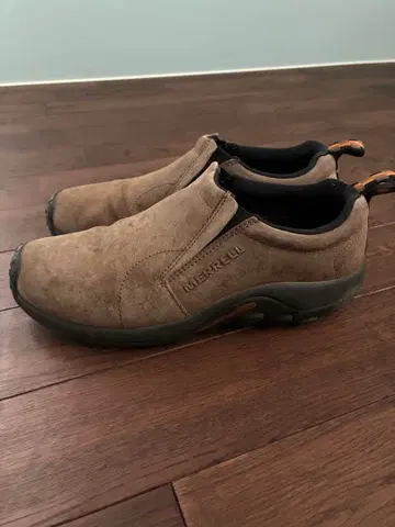 MERRELL 정글 모크 슬립온 발수 가공 건스모크 26.5
