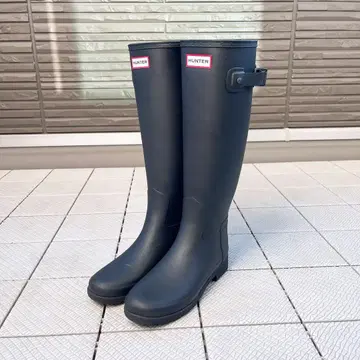 HUNTER WOMENS REFINED TALL BOOTS UK4