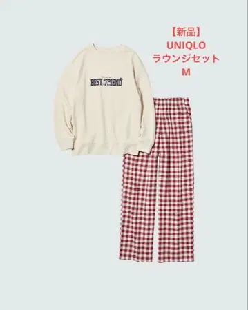 [새상품] UNIQLO 산리오 라운지 세트 M