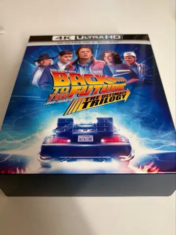 백투더퓨처 UHD 4K Blu-ray 트리로지