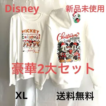 미사용 새상품 Disney 미키 크리스마스 후드티 & 맨투맨 무료배송