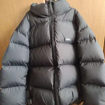 XLARGE 블랙 다운 자켓 M