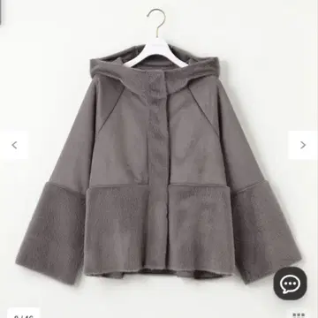 [ 미사용 새상품 ] anysis luxury 페이크 무스탕 코트