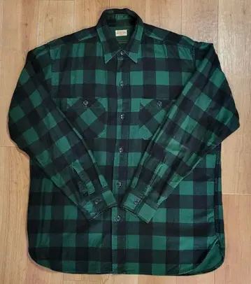 SUGAR CANE 슈가케인 트윌 체크 플란넬 셔츠