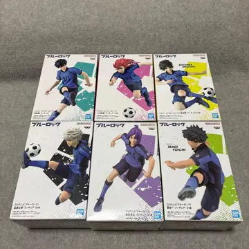 블루 록 피규어 6종 세트 이사기 바치라 린 레오 나기 치기리