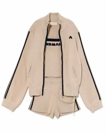 andmary Zoe full zip set up beige