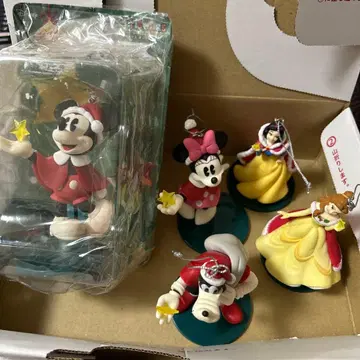 2016년 디즈니 크리스마스 오너먼트 5개 미키 & 미니 프린세스 외