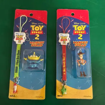 토이스토리 2 마스코트 스트랩 에이리언 우디 레어 레트로 인기