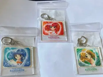 [ 익명 배송 추적 가능 ] 마법기사 레이어스 아크릴 키링 3개 세트