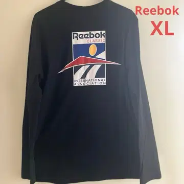 리복 T 블랙 긴팔 XL