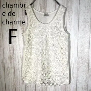 [] 절개 탱크탑 / 레이스 / 봄/여름 / 프리 사이즈 / 봄/여름